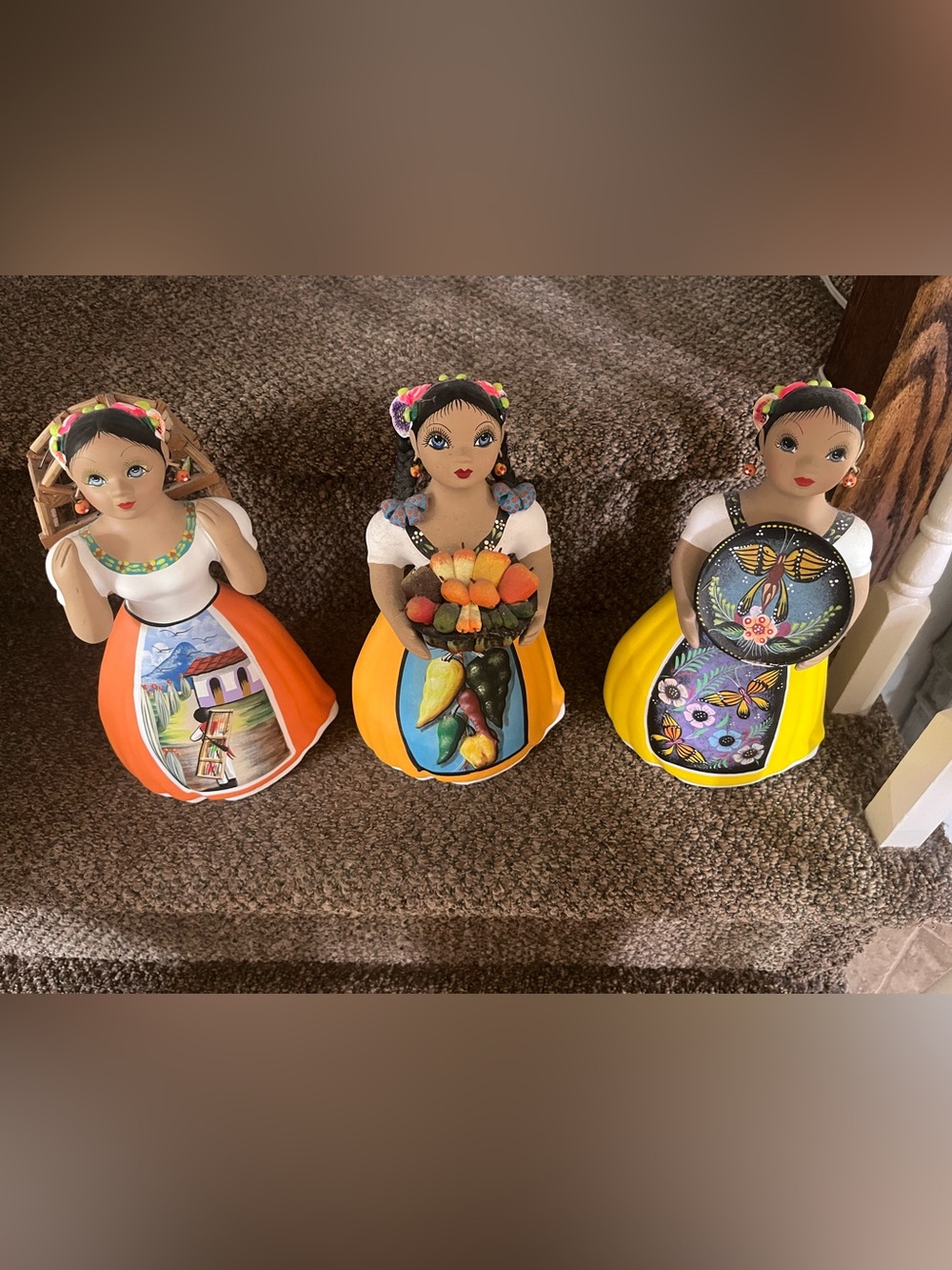 Navarro Ceramic Lupita Dolls